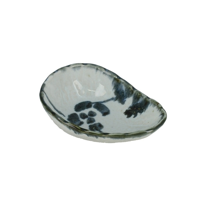Japanische Keramikschale - Blau und Weiß