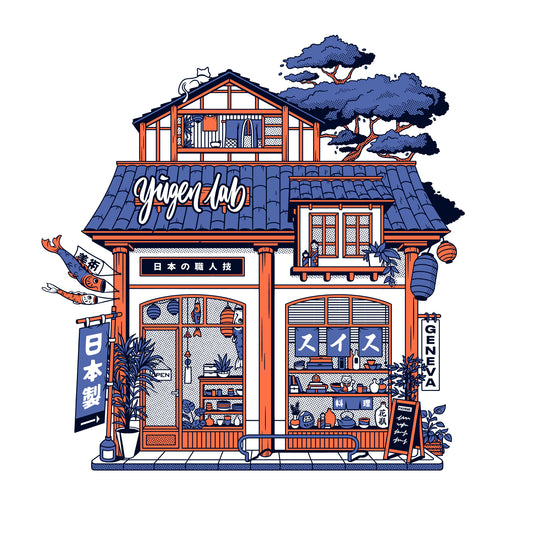 Artistic Poster Inspired by our shop - "Yugen Lab"
