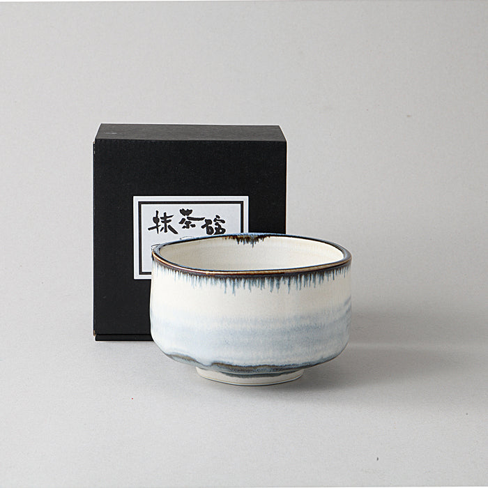 Japanese Ceramic Matcha Bowl - Blue and White