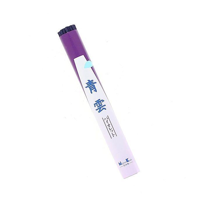 Rouleau d'encens Kyara au bois d'aloès avec emballage violet.