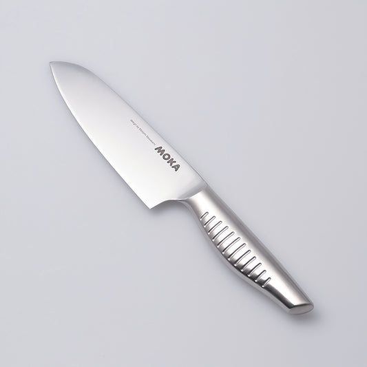 Small Japanese Santoku knife