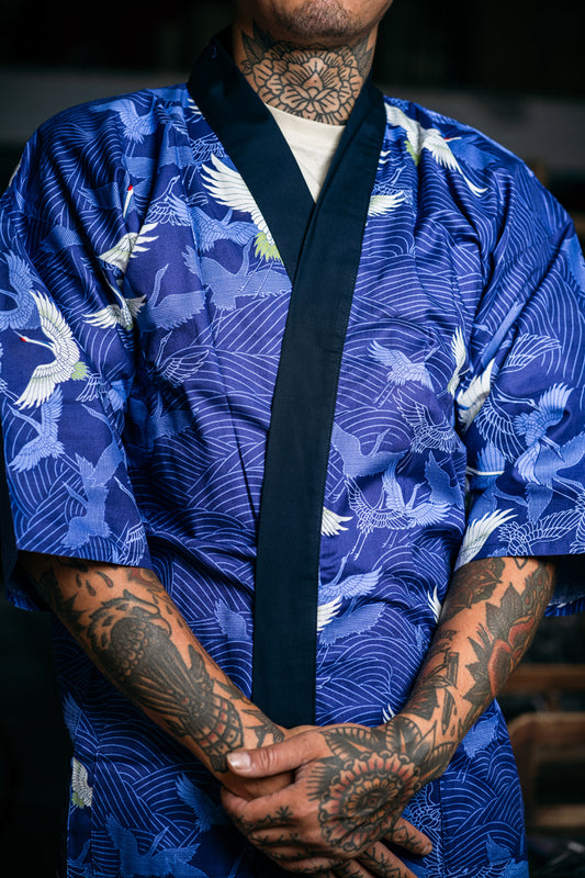 Japanisches „Happi“-Shirt in zwei Farben zur Auswahl
