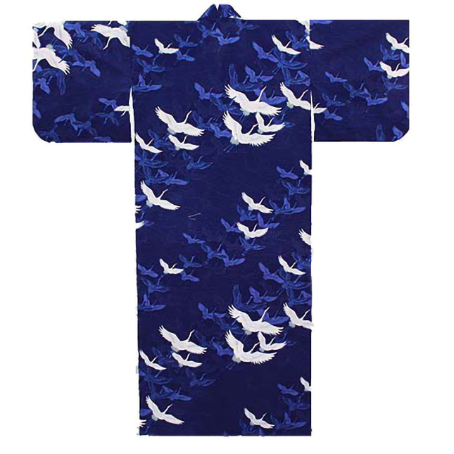 Blauer Storch Yukata