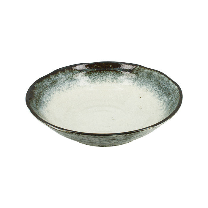 Single bowl brown border