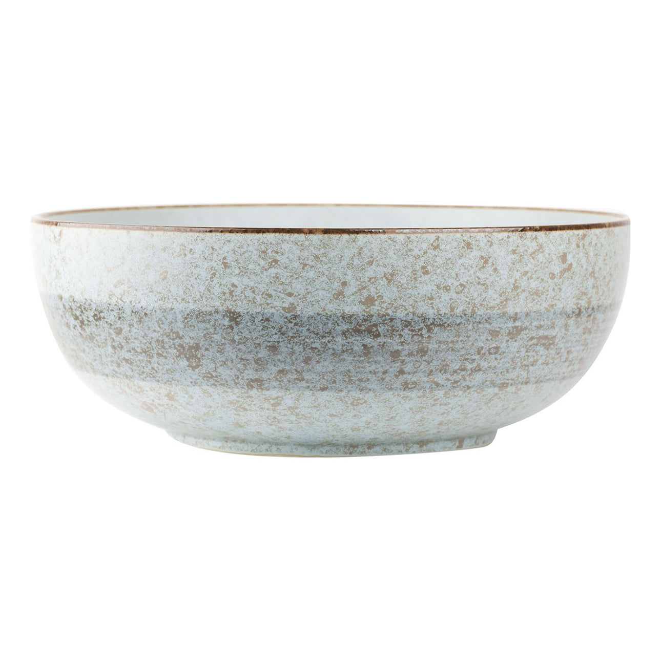 Blue salad bowl