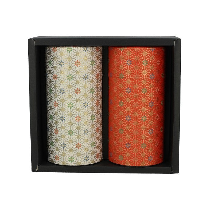 Set of 2 asanoha tea boxes