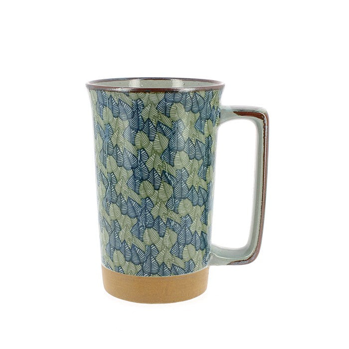 Large single leaf mug