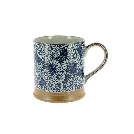 Mug japonais fleurs marguerites