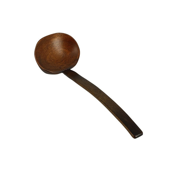 Wooden soup spoon