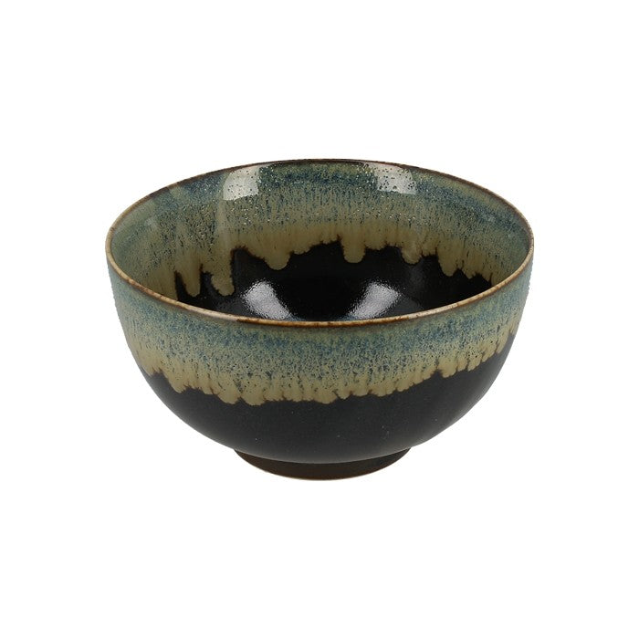 Single bowl green border