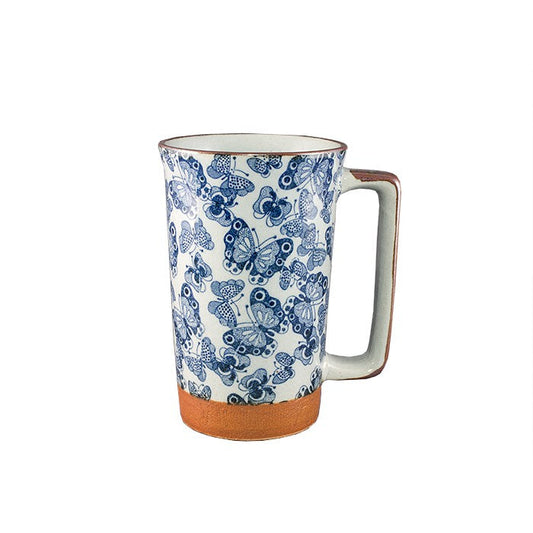 Large single papillion mug