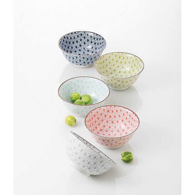 Set of 5 medium "sachiko" bowls