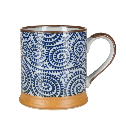 Cup with takokarakusa handle