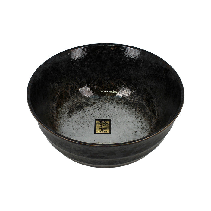 Japanese black and white bowl per piece