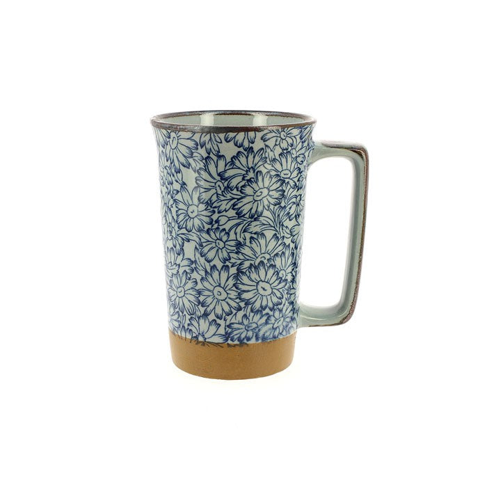 Large Japanese daisy mug