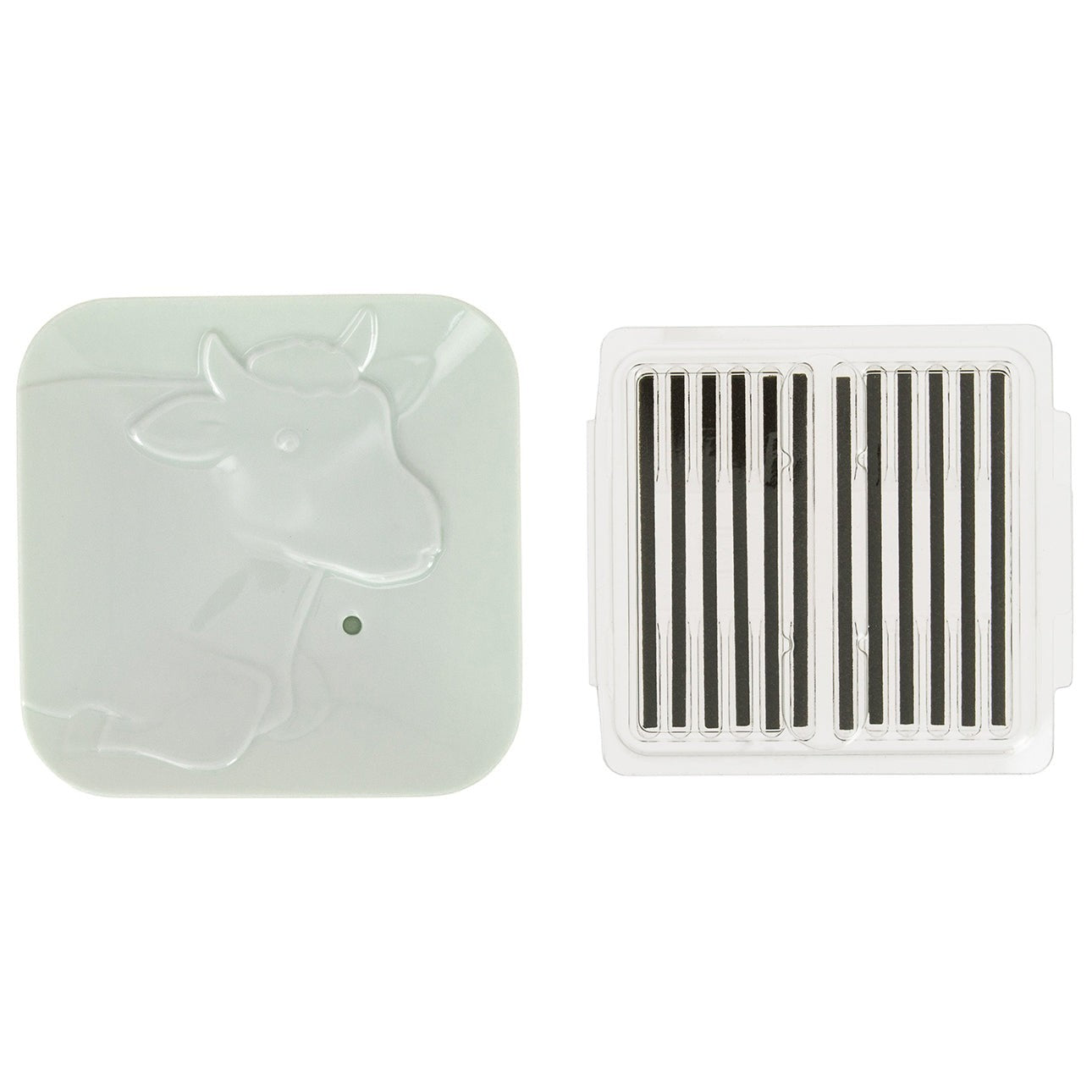 Coffret Yugen lab édition limitée avec bâtonnets d'encens au bois d'agar et porte-encens en porcelaine motif buffle